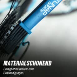 Ketten und Riemenbürste - Materialschonend