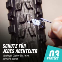 Reifendichtmilch - für alle Reifen geeignet