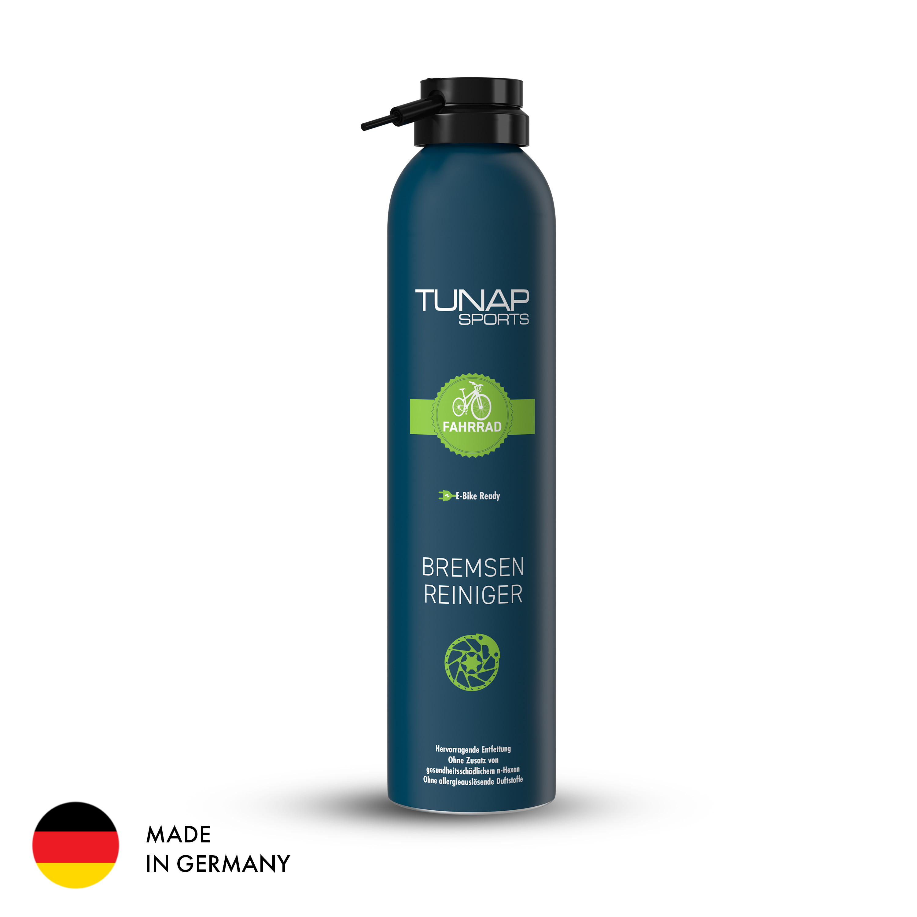 TUNAP SPORTS - Bremsenreiniger - Fahrrad - made in Germany
