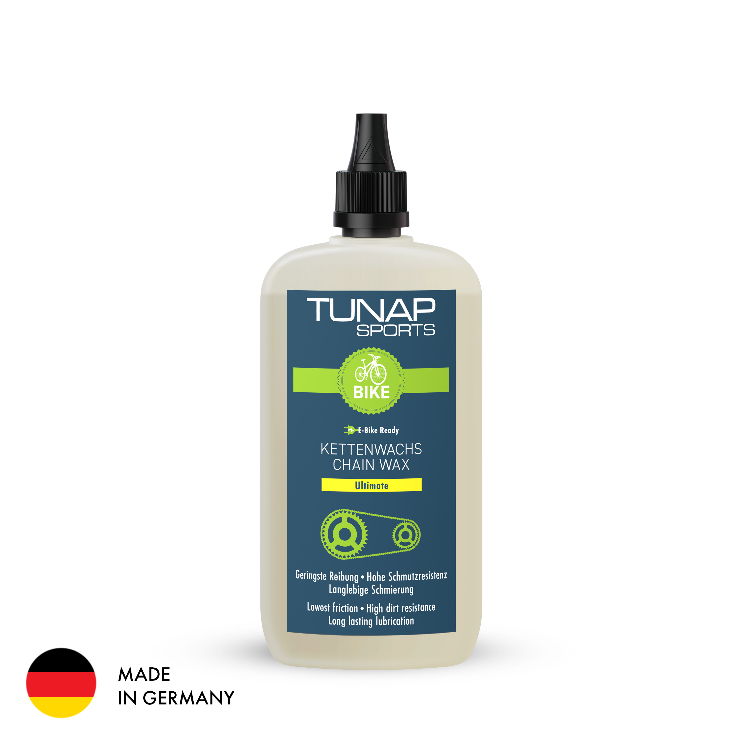 Kettenwachs Ultimate - 100ml Tropfflasche - Made in Germany