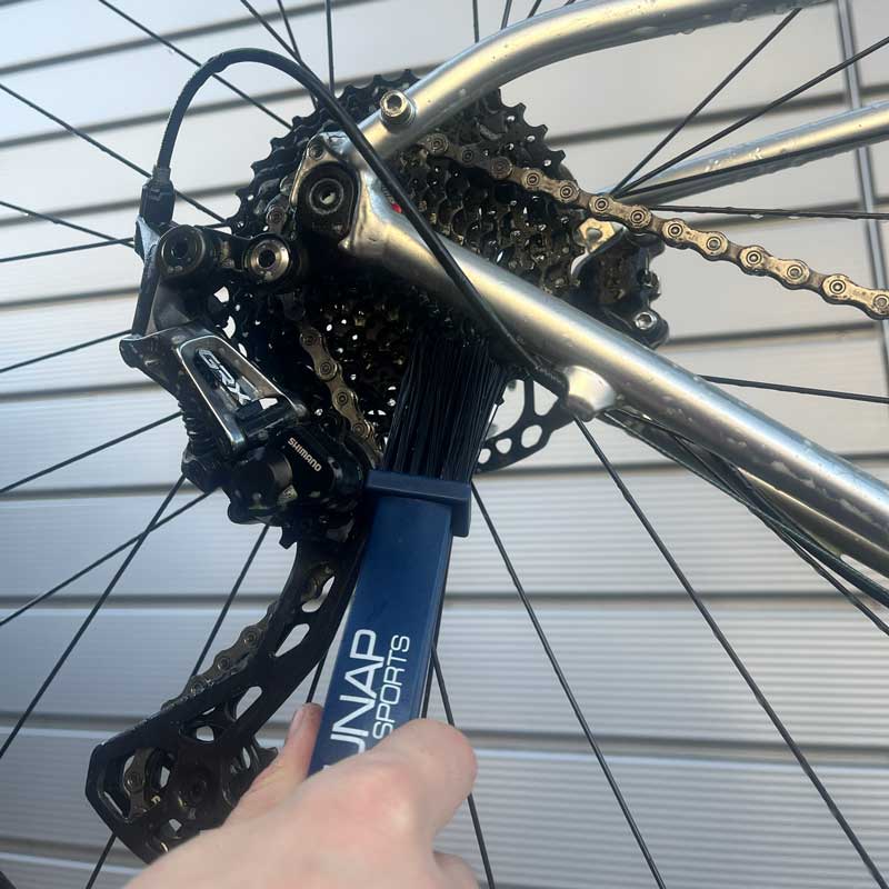 Fahrradkette reinigen buerste