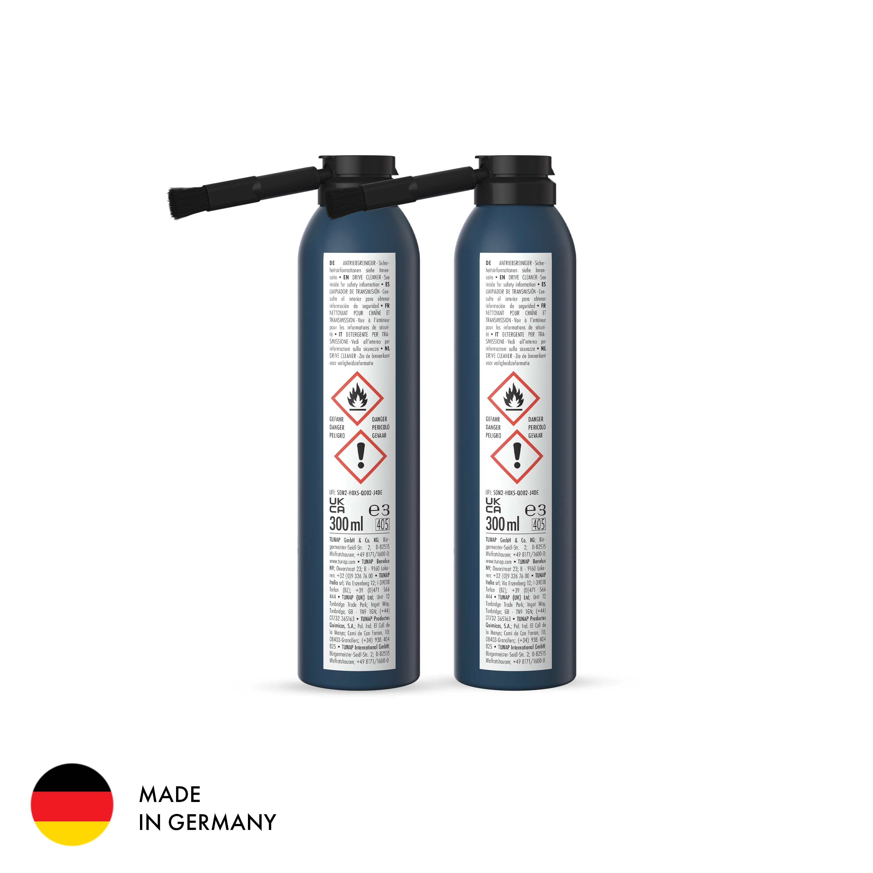 Antriebsreiniger Set hinten