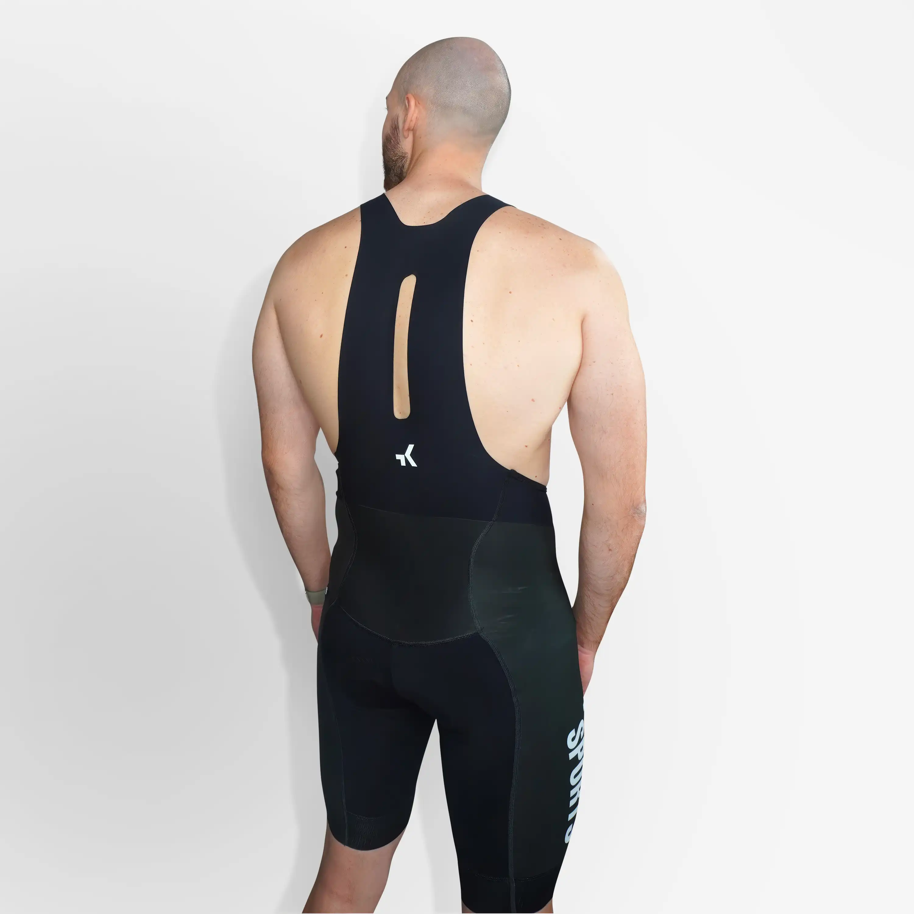 TUNAP SPORTS Bike Bib Shorts Details Rücken
